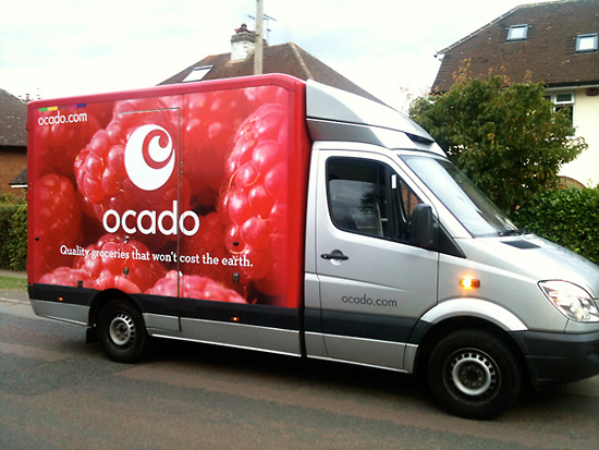 Ocado Van Livery