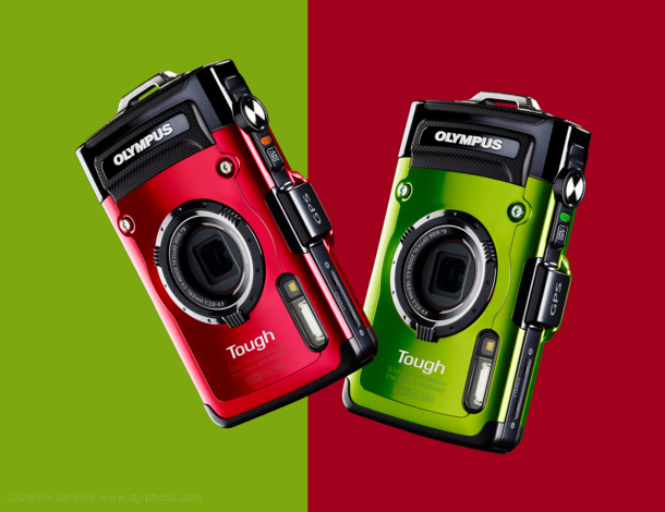 Product Photography of Olympus Tough Compact Camera