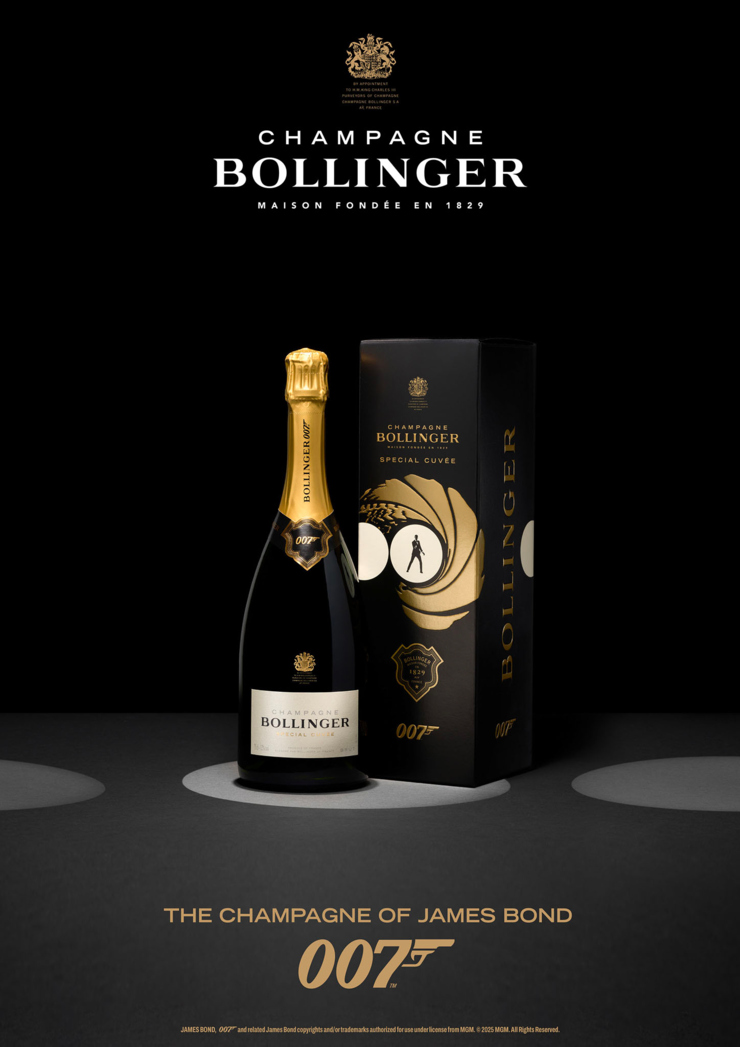 Bollinger Champagne integrated campaign